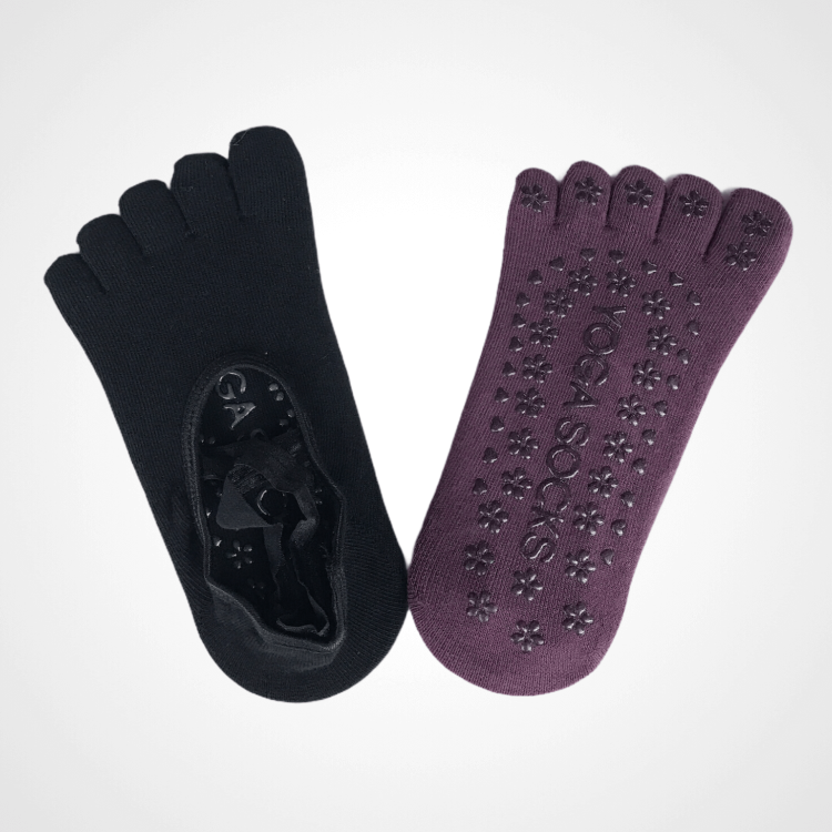 גרב יוגה מעוצב נגד החלקה ליוגה