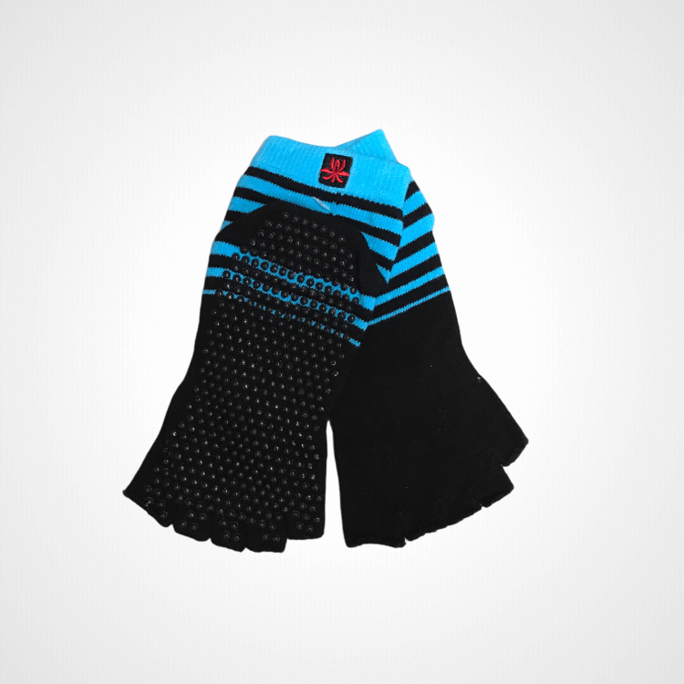 גרב יוגה נגד החלקה ליוגה ללא אצבעות