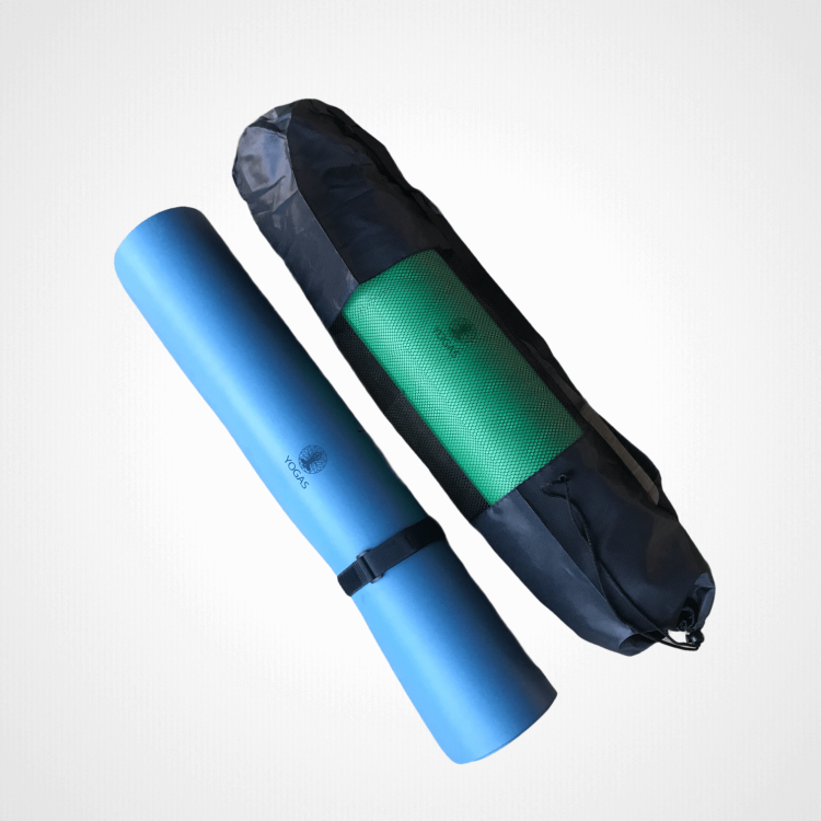 תיק רשת ניילון עם רצועת הידוק למזרן יוגה