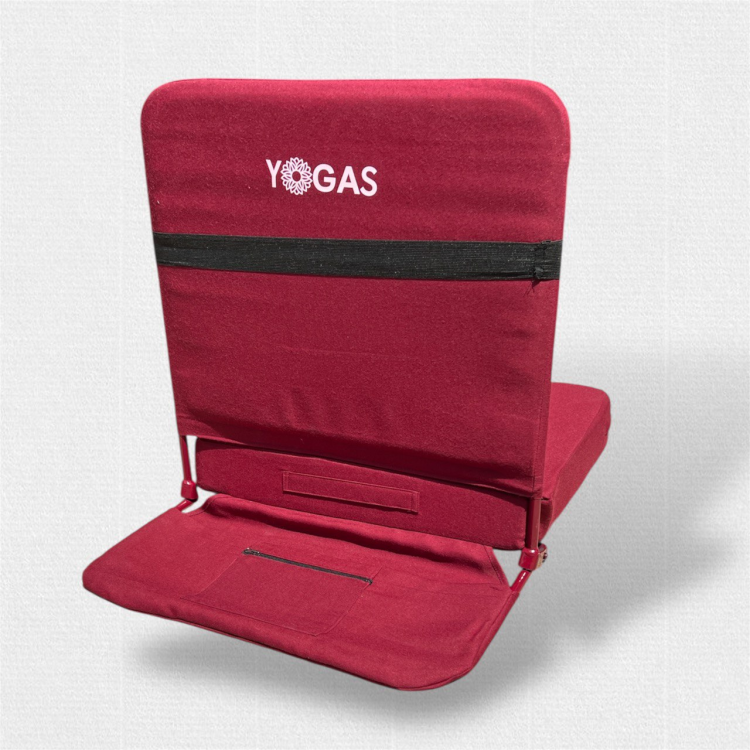 Meditation Chair “Ashram” – כיסא מדיטציה מתקפל עם משענת גב תומכת - alternate view