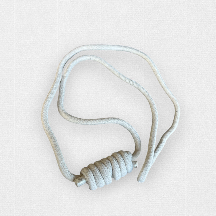 סט 2 רצועות יוגה לתלייה על קיר מכותנה טבעית – Iyengar Wall Rope