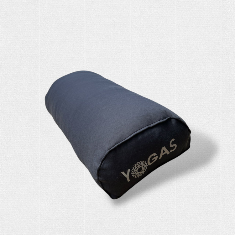 Yoga Bolster Pillow חצי גליל – בולסטר יוגה קטן חצי עגול מכותנה