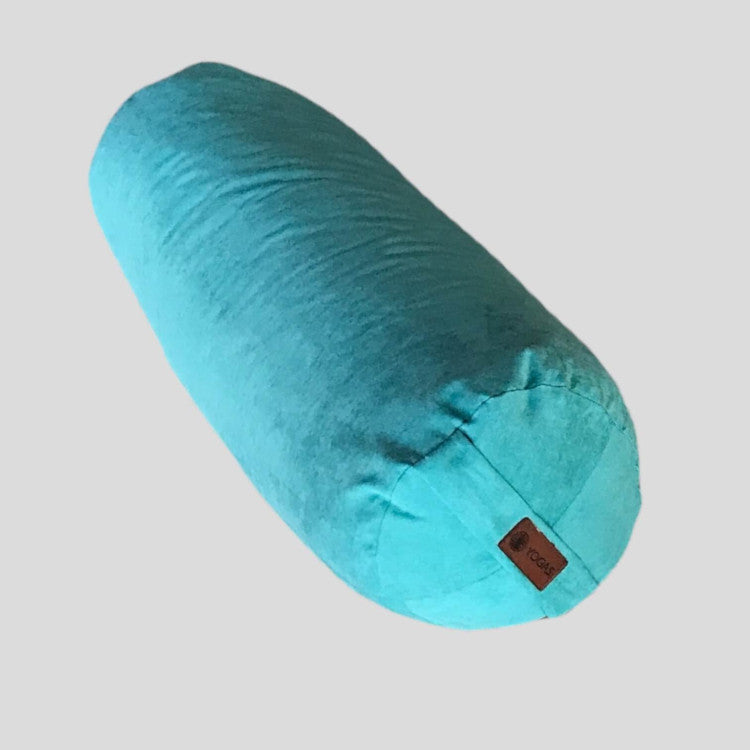 יוגה בולסטר עגול Natural עם מילוי קליפת כוסמת (סובה)