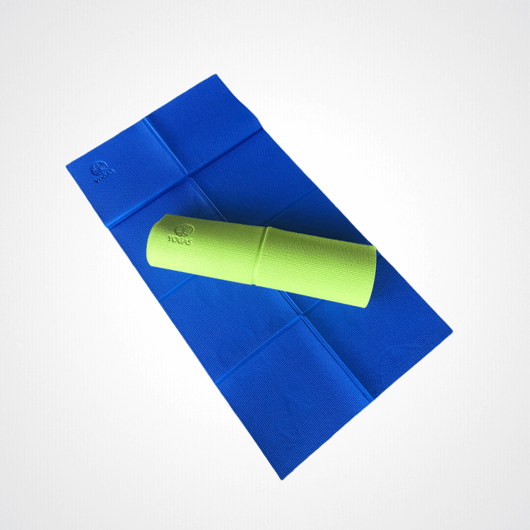 מזרן יוגה מתקפל YOGAFOLD בעובי 6 מ״מ עם תיק תואם